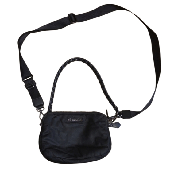 MZ Wallace Handbags - MZ Wallace Sleek Black Belt Bag
